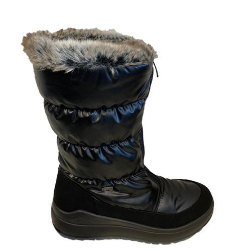Kadın Bot (Kar) 6368 22J Jacalu textile upper and synt leather-Pu sole Black