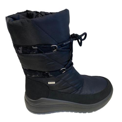 Kadın Bot (Kar) 6336 5J Jacalu textile upper and synt leather-Pu sole Black