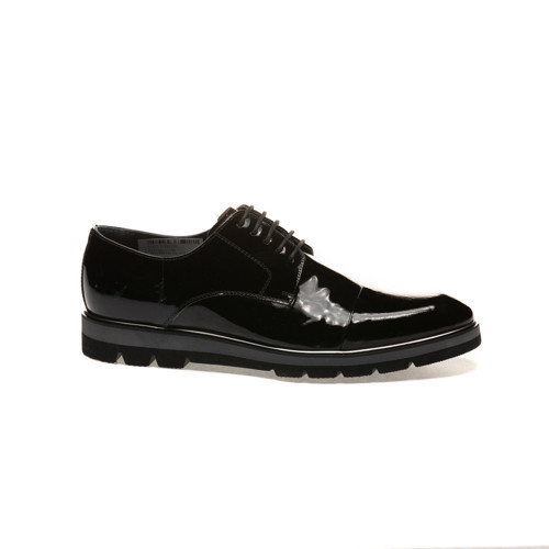 Erkek Sneaker ( Günlük) KA-E606 SYH John May Siyah Rugan