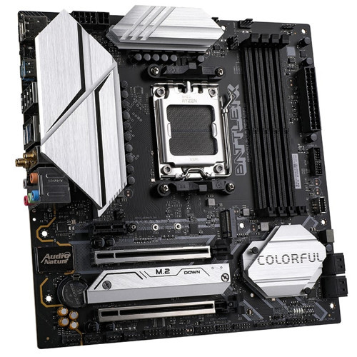 BATTLE-AX B850M-PLUS PRO WIFI V14 DDR5 7600MHz mATX AM5 Gaming (Oyuncu) Anakart