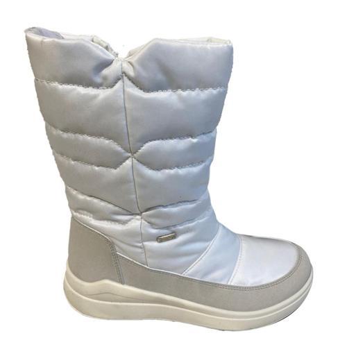 Kadın Bot 6334 5J Jacalu Textile upper and synt leather-Pu sole White