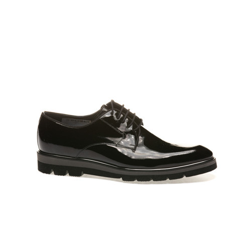 Erkek Sneaker ( Günlük) KA-E601 SYH John May Siyah Rugan