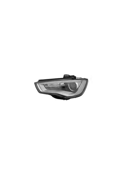 8V0941043C-AUDI A3uyumlu ÖN FAR EL.MOTOR.SİYAH LEDLİ XEN.TİP SOL 13-16 -AUD10A3034