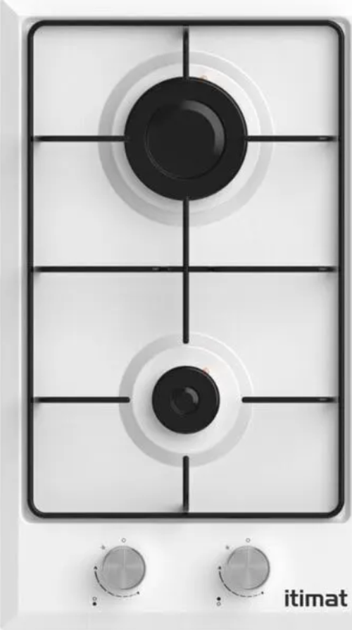 Kr-2011 Emaye İkili Ocak Lpg Beyaz