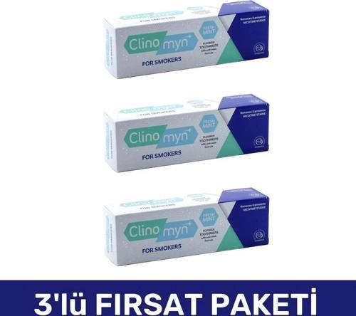 Taze Nane Sigrara İçenler İçin Diş Macunu 75 ml 3'Lü Paket
