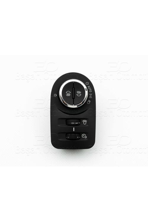 13470446-WISCO OPEL CORSA E 14-19 FAR ANAHTARI KROM12 PIN ONARKA SISLI OTOMATIK FAR