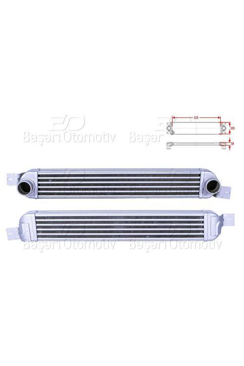1300411-WISCO OPEL MERIVA 1.3 CDTI 1.7 CDTI 03- TURBO RADYATORU MT 525X320 MM 1300411