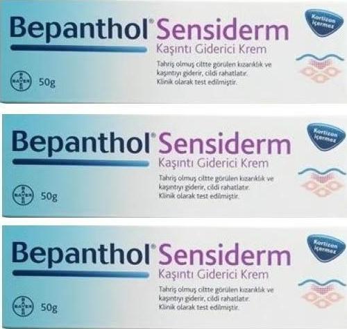 SENSIDERM 50 GR KREM X 3ADET