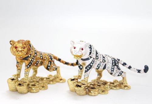 Swarovski Taşlı Tekli Leopar Model 2