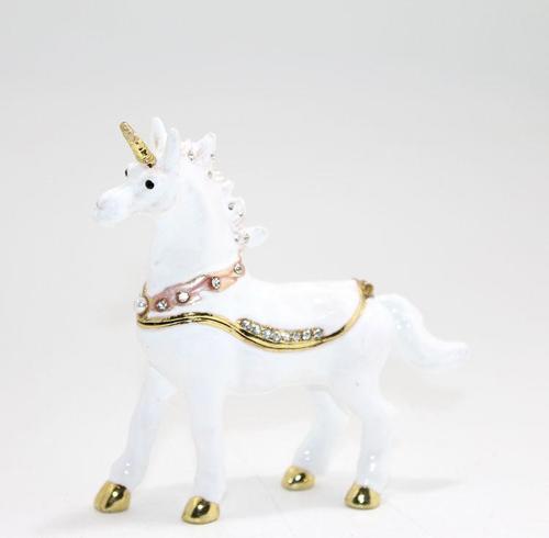 Swarovski Taşlı Tekli Unicorn Figürü 