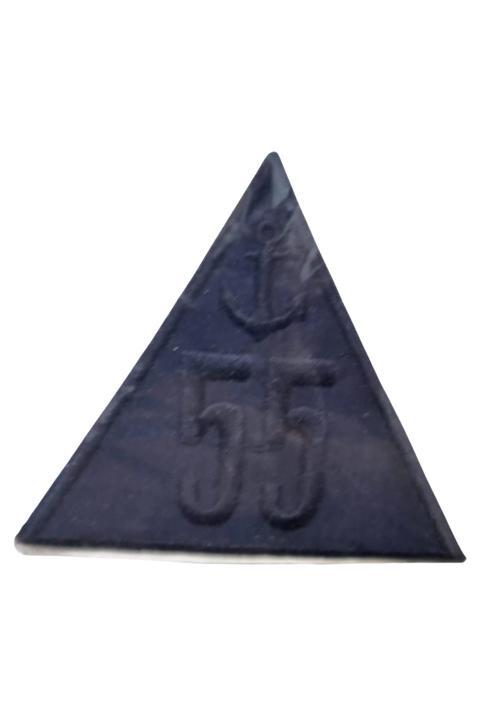 Aplike Ütü İle Yapışan Üçgen Çapa 55 Arma 5x4 cm