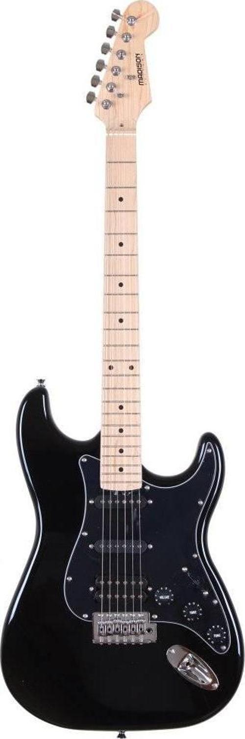 MEG-3BK SİYAH ELEKTRO GİTAR (MAPLE KLAVYE)