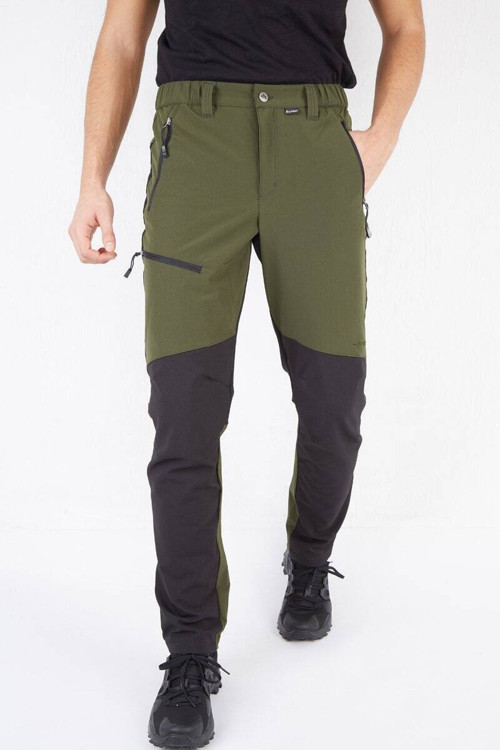 Rugged Erkek Outdoor Pantolon Haki-Siyah