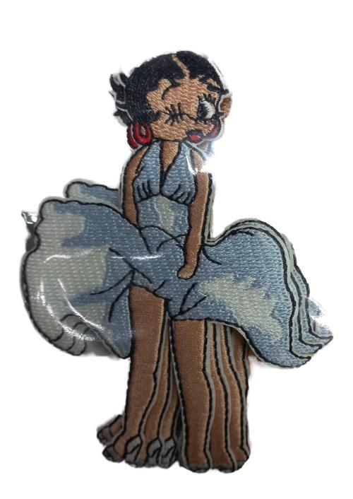 Aplike Ütü İle Yapışan Betty Arma 7x5 cm