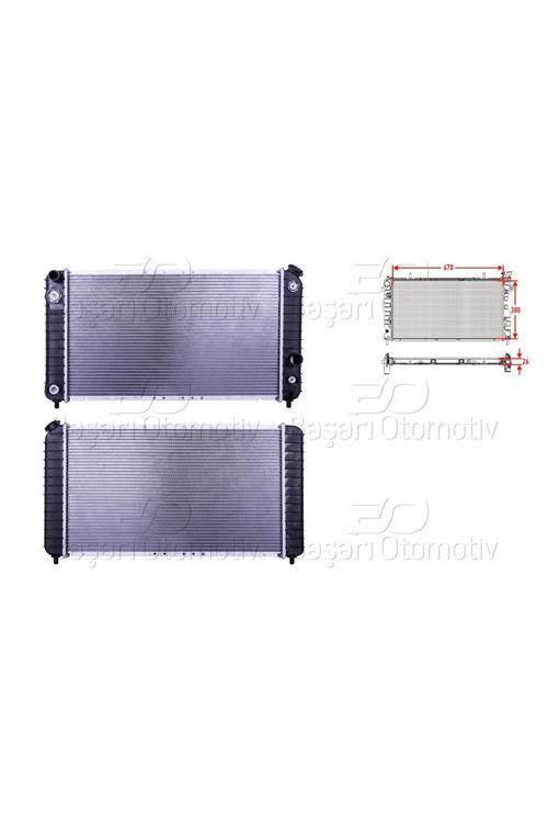 52472963-WISCO CHEVROLET. GMC BLAZER 2.2. 4.3 96 SU RADYATORU BRAZING AT 670X380X26