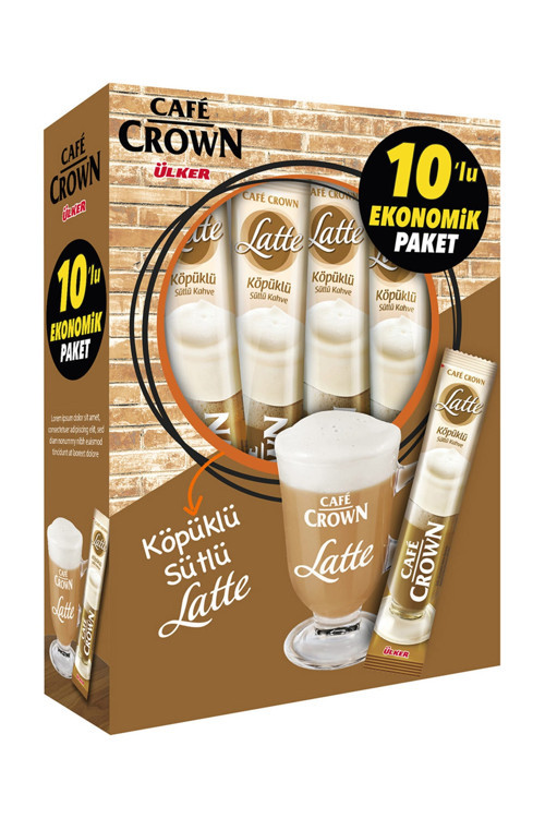 Latte Kahve 17 gr. x 10'Lu Paket