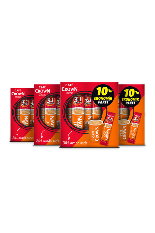 3'ü 1 Arada 17,5 gr. x 10 Adet x 4 Kutu
