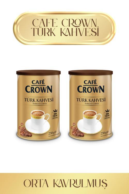 Nitelikli Türk Kahvesi 500 gr. Metal Kutu %100 Arabica Kahve Çekirdeklerinden (2 Adet x 250 gr.)