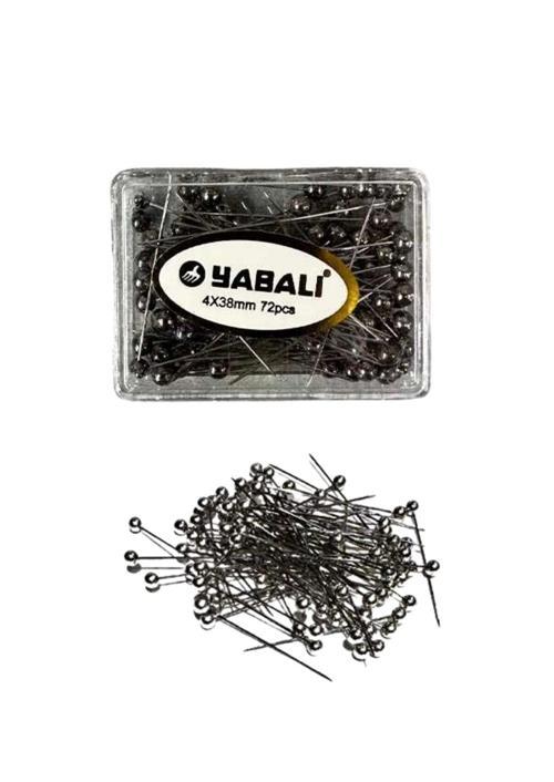 Toplu İğne Siyah 72'li 4x38 mm