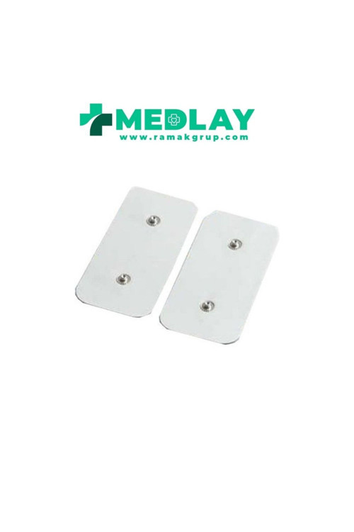 5x9 Çift Çıtçıtlı Tens Elektroda Pedi 10 Paket 40 Adet