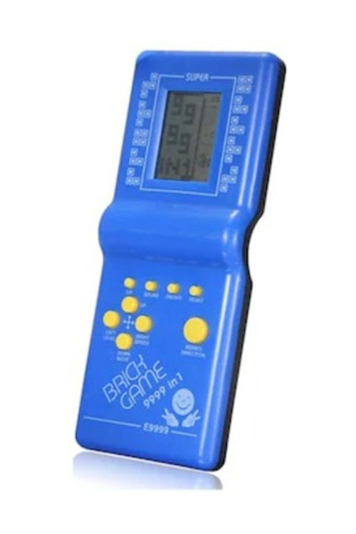 Nostaljik Oyuncak El Atarisi Tetris Mavi