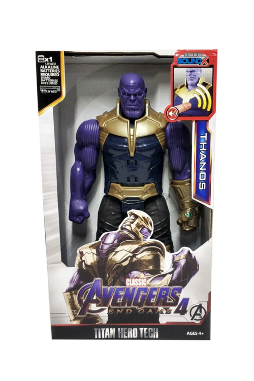 Thanos 30 Cm Sesli Figür Oyuncak Thanos Figür Karakter Oyuncak