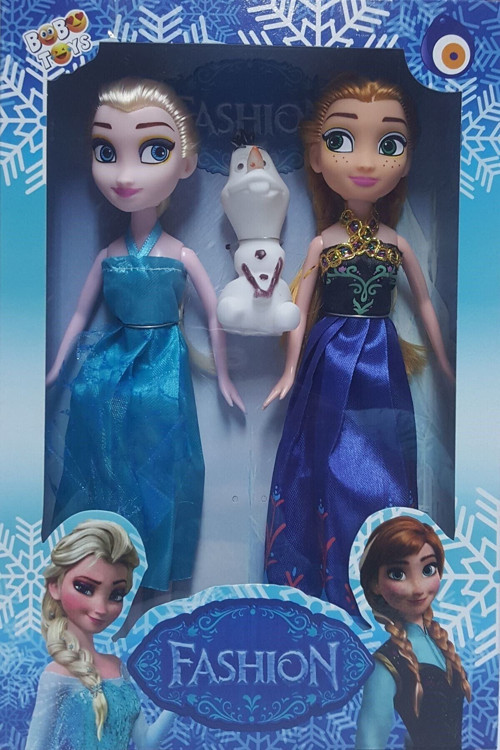 Disney Frozen Karlar Ülkesi Elsa Anna Olaf Oyuncak Bebek