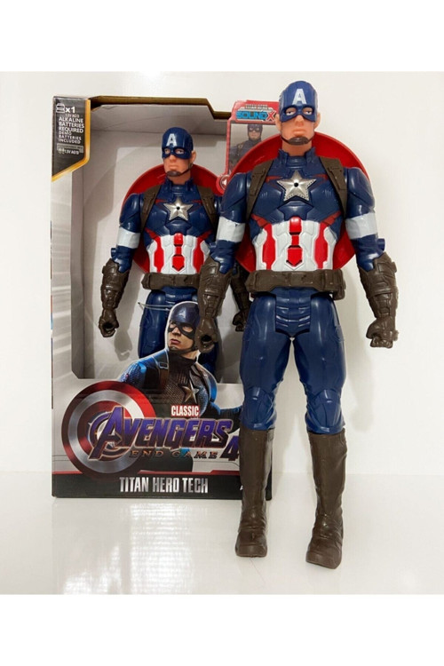 Kaptan Amerika Sesli Işıklı 30Cm. Captain America