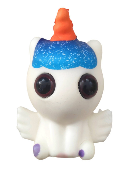 Cam Gözlü Unicorn Sukuşi 10 Cm. Kokulu Yavaş Yükselen Squishy