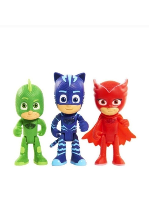Kutulu Pj Maskeliler 3 Lü Figür Catboy Owlette Gekko