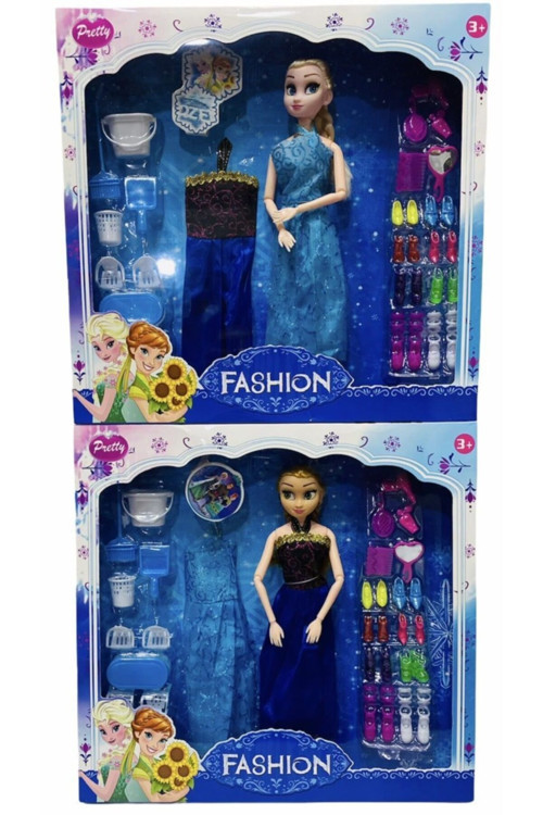 Frozen Karlar Ülkesi Elsa Ve Anna 3 Lü Bebek Oyuncak Seti