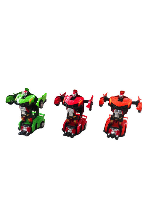 1 Adet Metal Robota Dönüşen Transformers Robot Araba