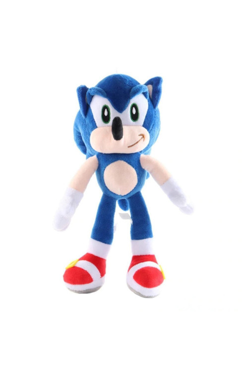 Mavi Sonic Büyük Boy Kirpi Sonik Boom Figür Peluş Oyuncak 25 Cm.