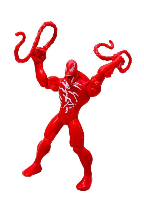 The Amazing Spider-Man Venom Oyuncak 17 Cm Işıklı Kaliteli Figür Kırmızı