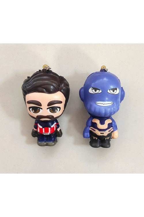 Sukuşi Kaptan Amerika Ve Thanos Kokulu Yavaş Yükselen Squishy