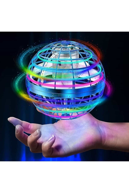 Uçan Top Şarjlı Oyuncak Renkli Işıklı Kumandalı Flying Spinner Flynova
