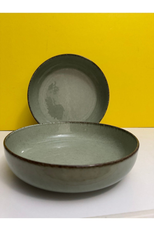 Moderna 2 Li 20 Cm Salata Tabağı Yeşil