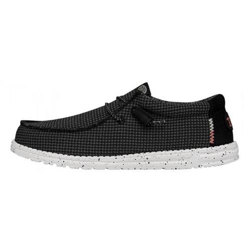 Erkek Sneaker ( Günlük) HD.40403  Hey Dude Wally Sport Mesh 66 Black/White