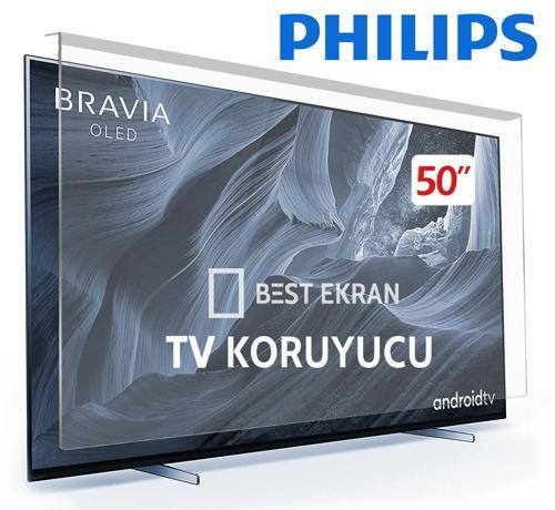 Philips 50PUS7000 TV EKRAN KORUYUCU - Philips 50" inç 126cm Kırılmaz Koruyucu