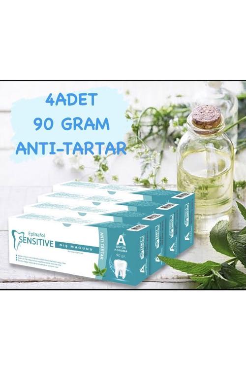 Diş Macunu Anti Tartar 4'Lü Set