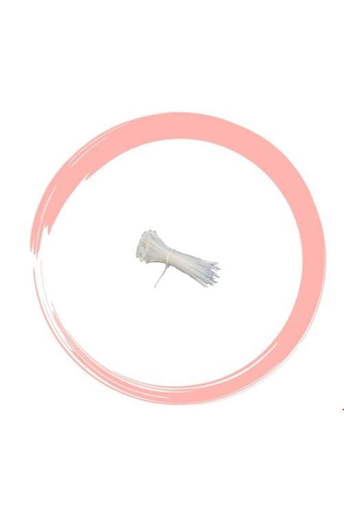 CIRT48-0300B KABLO BAĞI BEYAZ 4,8mm x 300mm (100LÜ OEM No: