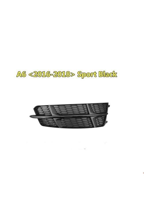A615-1705B A6 2015- ÖN TAMPON IZGARA SOL ( SİYAH - S-LİNE OEM No: 4G0807681AN / 4G0807647B