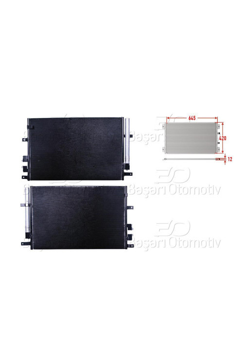 60694767-WISCO ALFA ROMEO 159 06 KLIMA RADYATORU 645X420X12
