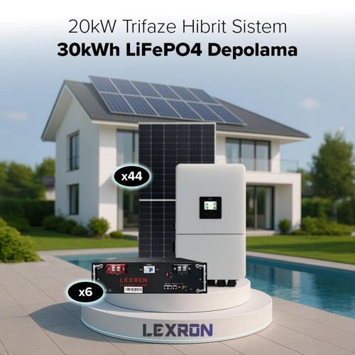 20KW TRİFAZE HİBRİT SİSTEM 2