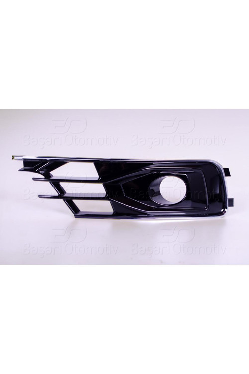 4G0807648AT94-WISCO AUDI A6 15- TAMPON IZGARASI SAG SISLI PIANO BLACK + KROM 4G0807648AT94