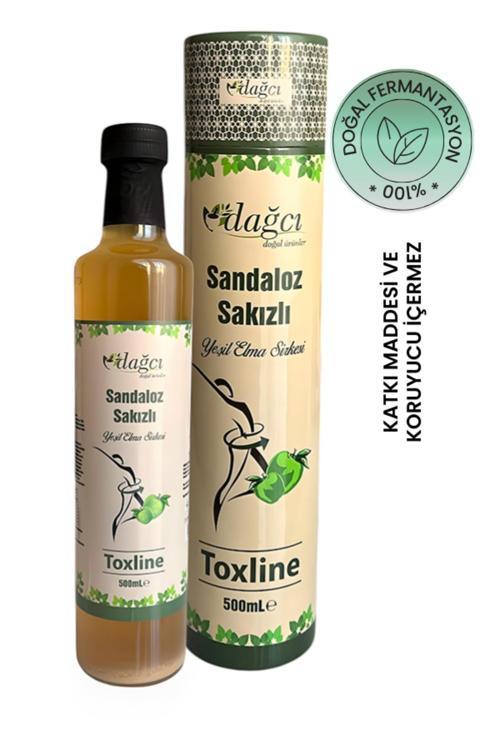 Toxline Fermente Sandaloz Sakızlı Detoks Sirke | Metabolizma Desteği 500 Ml