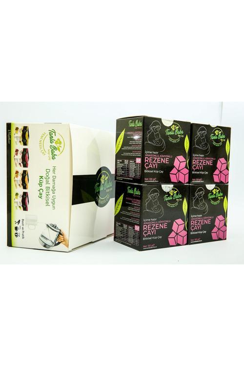 Anasonlu Kimyonlu 4'Lü Paket Rezene Çayı 100Gr Bitki Çayı. Bitkisel Glutensiz Küp Çay