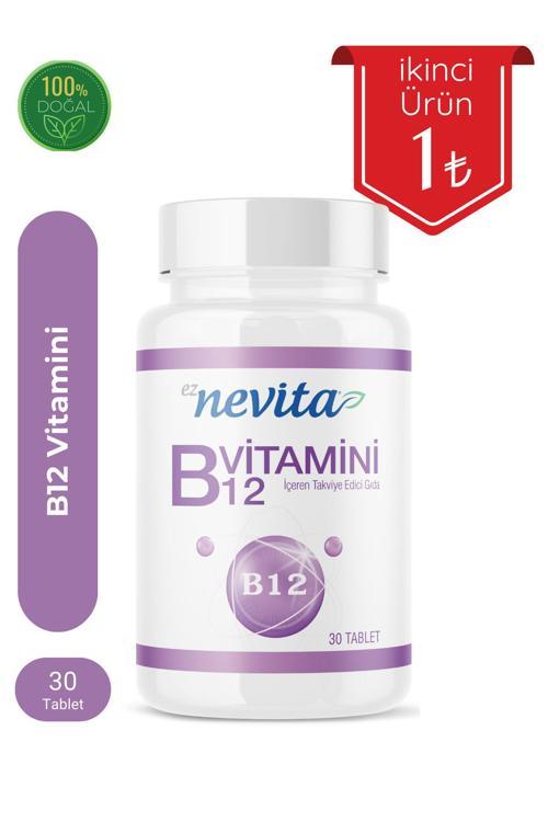 B12 Vitamini Gıda Takviyesi 30 Tablet