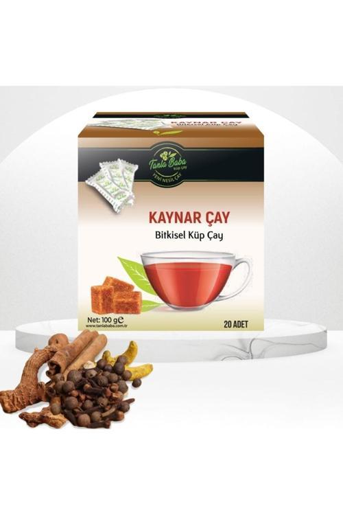 Sargılı Kaynar Bitki Çayı 100 Gr (20 Adet) Doğal Çay Bitkisel Çay Bitki Çayı Küp Çay