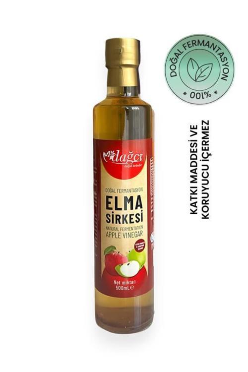 Doğal Fermantasyon Elma Sirkesi - Sağlık Ve Lezzet Bir Arada 500Ml